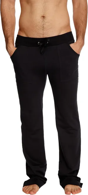 4-rth Men's Eco-Track Sweat & Yoga Gym Pant Modal French Terry Made in America Caliifornia Stretch Fit European style