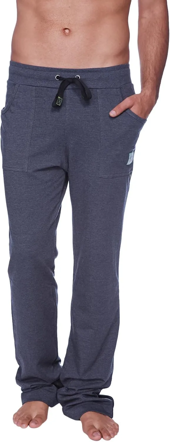 4-rth Men's Eco-Track Sweat & Yoga Gym Pant Modal French Terry Made in America Caliifornia Stretch Fit European style