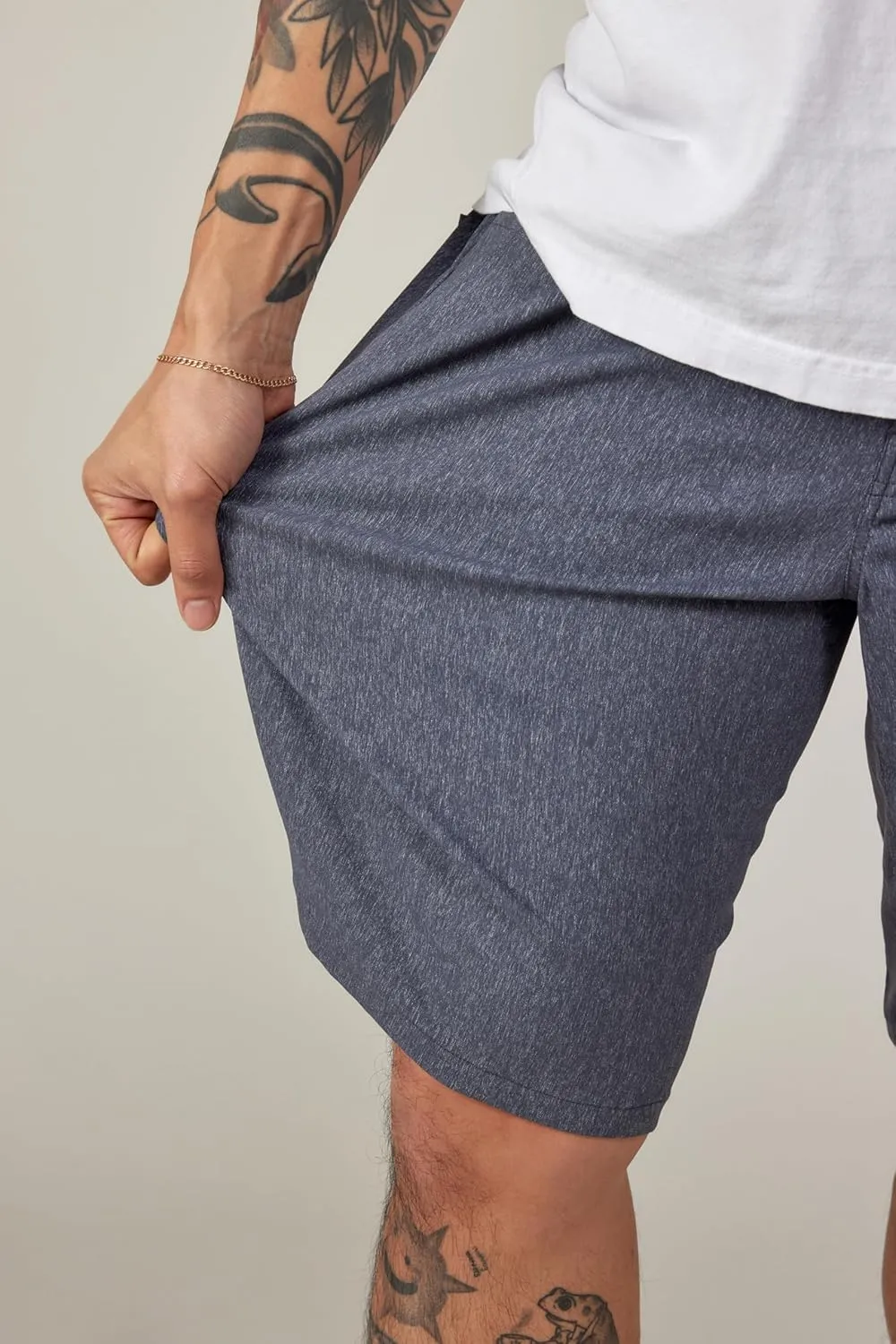 686 Men's Everywhere Hybrid Short - Relaxed Fit - Quick-Drying Classic Shorts - 10 Pocket Design