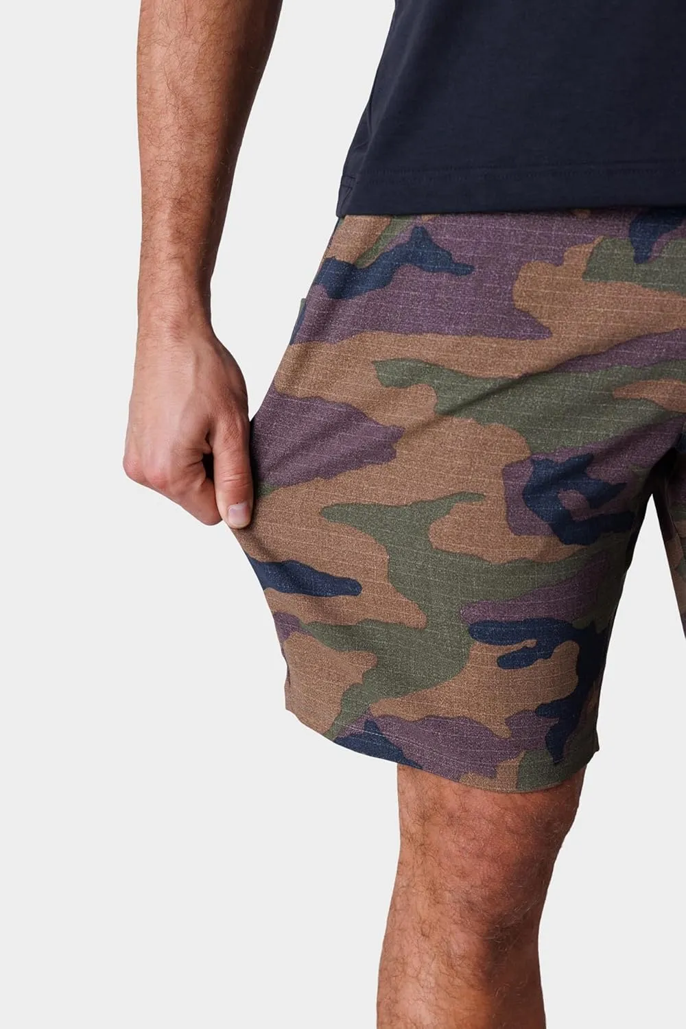 686 Men's Everywhere Hybrid Short - Relaxed Fit - Quick-Drying Classic Shorts - 10 Pocket Design