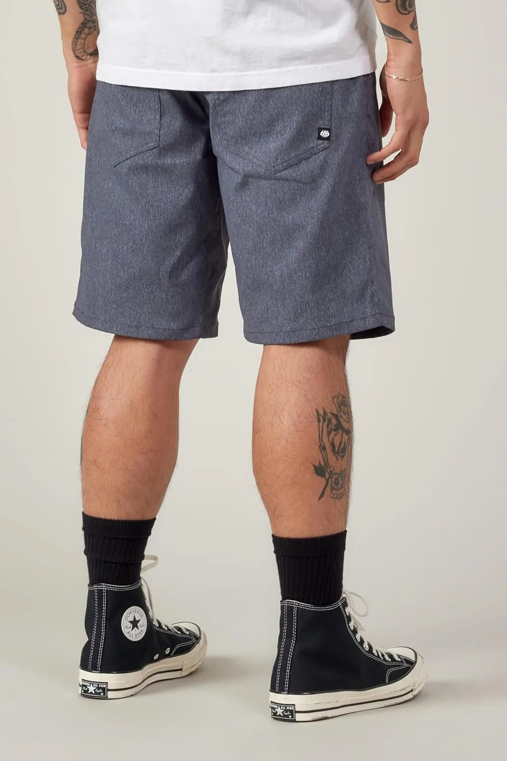 686 Men's Everywhere Hybrid Short - Relaxed Fit - Quick-Drying Classic Shorts - 10 Pocket Design