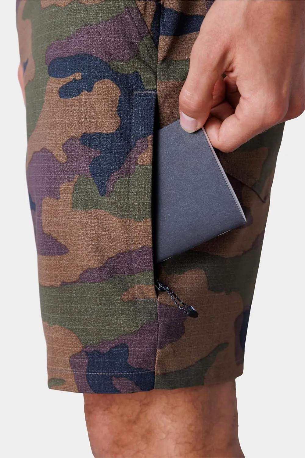 686 Men's Everywhere Hybrid Short - Relaxed Fit - Quick-Drying Classic Shorts - 10 Pocket Design