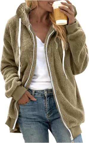 aihihe Oversized Cardigan for Women Classic Lapel Collar Open Front Long Jacket 2023 Fall Trendy Outerwear with Pockets