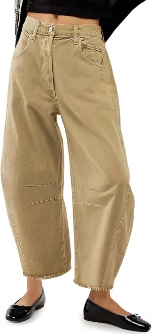 Allimy Womens Jeans Mid Rise Barrel Leg Vintage Jeans for Women Trendy 2025 Denim Pants Non Stretch