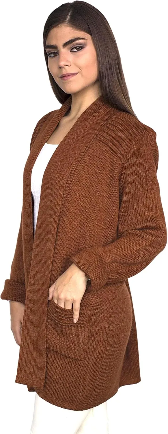 Alpaca Wool Sweater Women | Alpaca Wool Cardigan Women | Warm, Lightweight, Soft Alpaca Sweater| Alpaca Sweaters Women