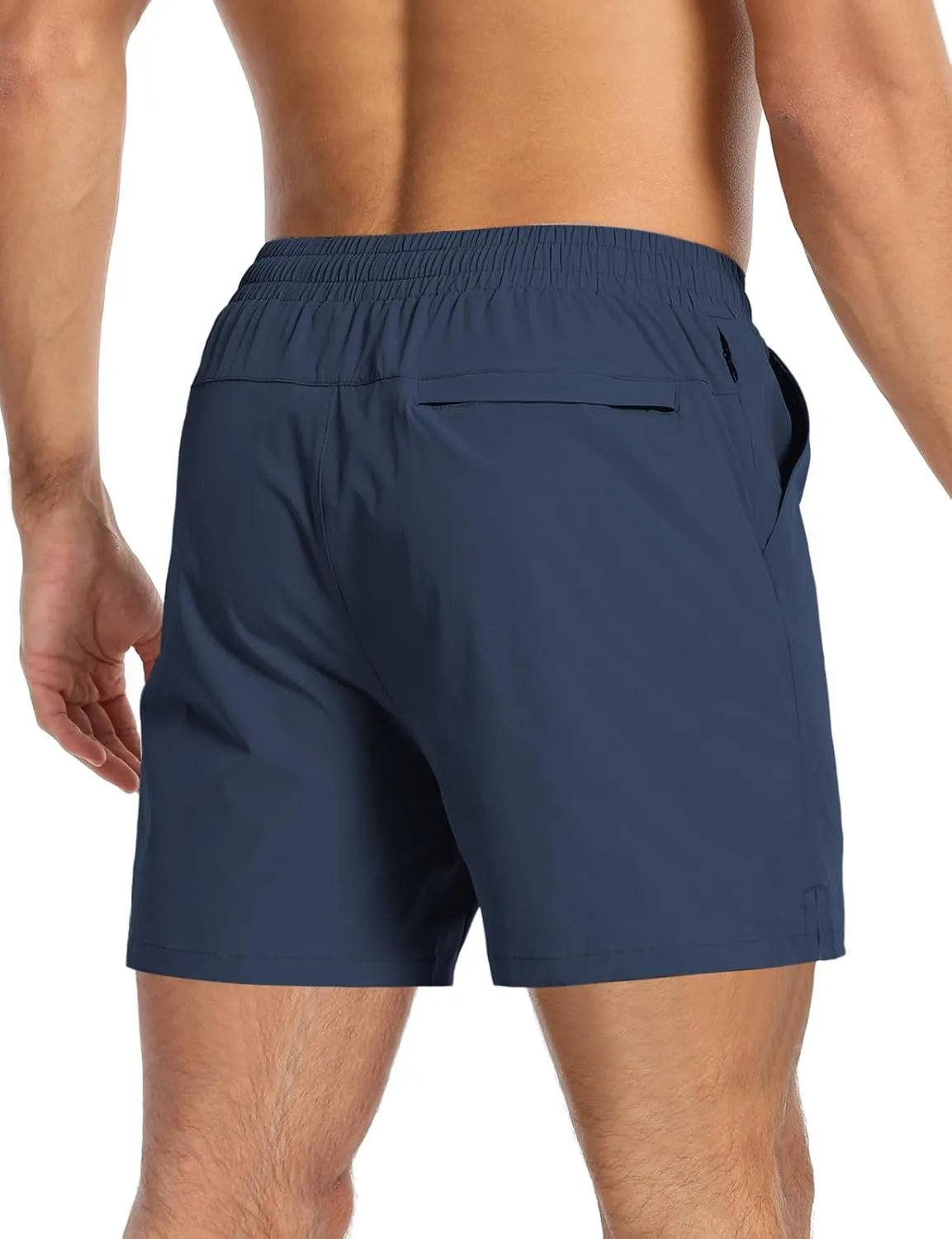 Aolesy Men’s 2 in 1 Running Shorts -5''/7'' Quick Dry Workout Gym Shorts with Pockets, Tennis Training Athletic Shorts