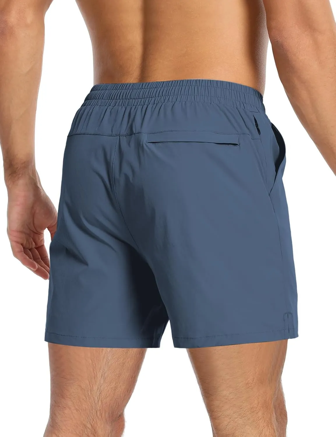 Aolesy Men’s 2 in 1 Running Shorts -5''/7'' Quick Dry Workout Gym Shorts with Pockets, Tennis Training Athletic Shorts