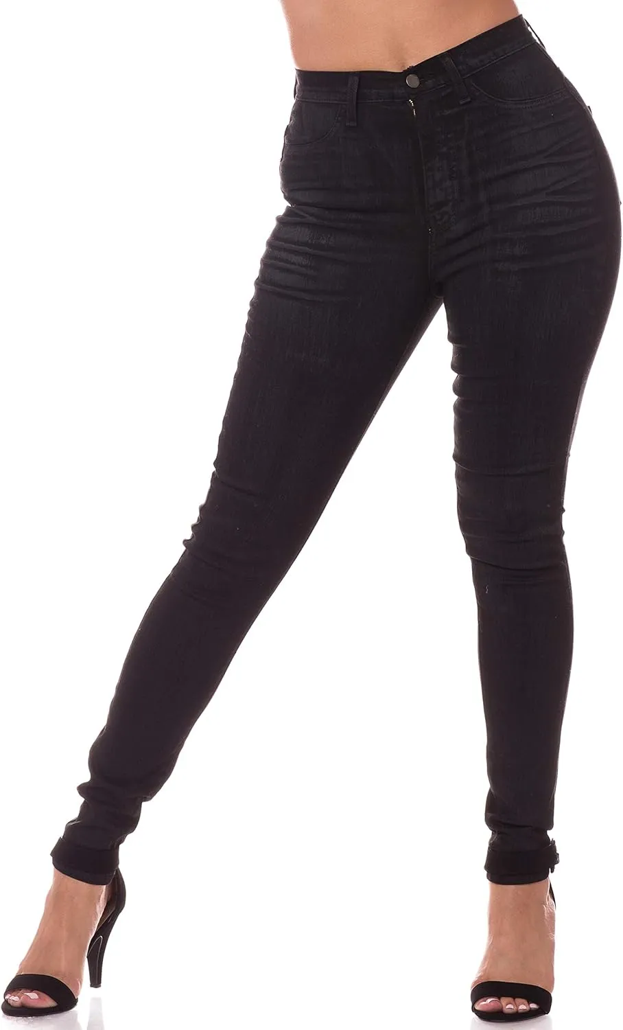 Aphrodite High Waisted Jeans for Women – Basic High Rise Waist Skinny Slim Fit Stretch Denim Pants