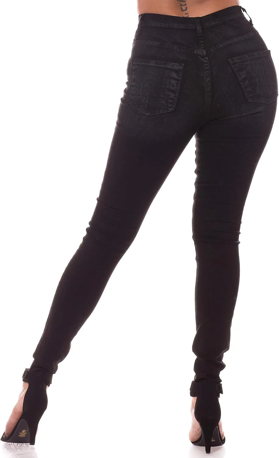 Aphrodite High Waisted Jeans for Women – Basic High Rise Waist Skinny Slim Fit Stretch Denim Pants