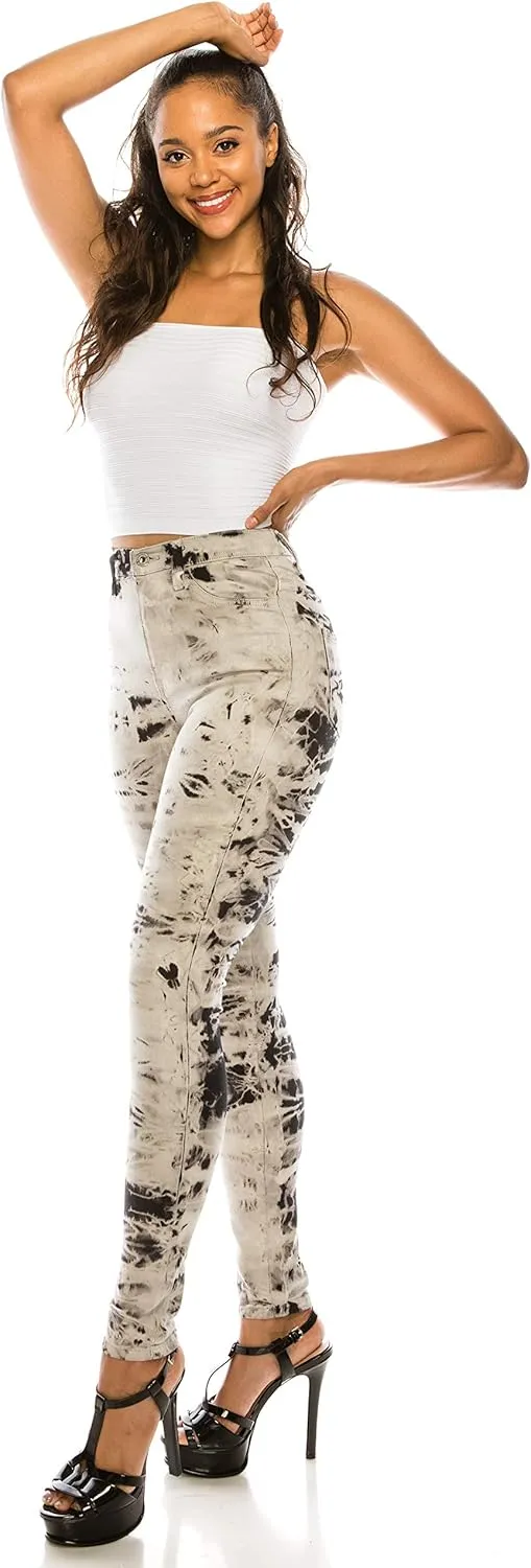 Aphrodite High Waisted Jeans for Women - High Rise Waist Stretch Skinny Slim Fit Basic Denim Pants