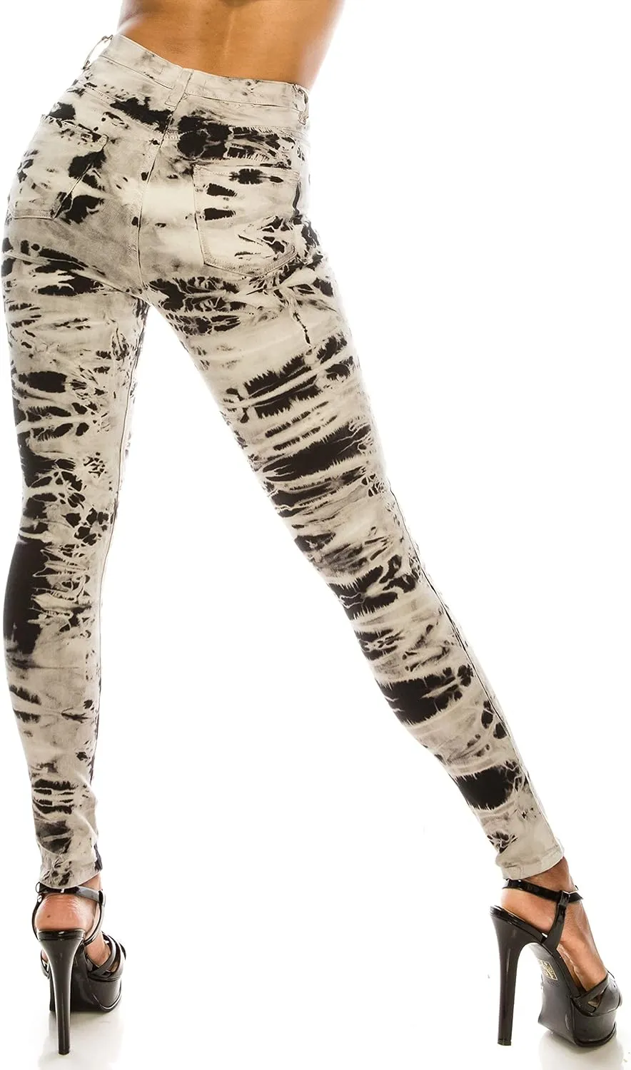 Aphrodite High Waisted Jeans for Women - High Rise Waist Stretch Skinny Slim Fit Basic Denim Pants