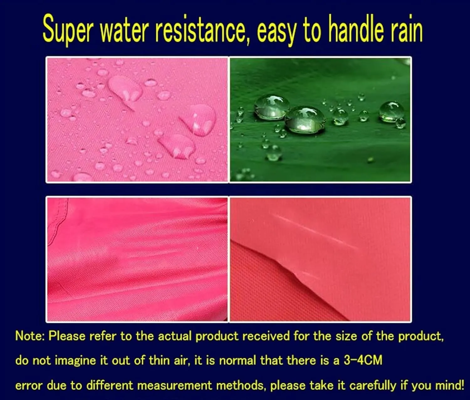 AYGJKIE Rain Poncho for Women and Men, Waterproof rain Jackets, rain Cape, Unisex, rain Poncho, Bicycle Poncho