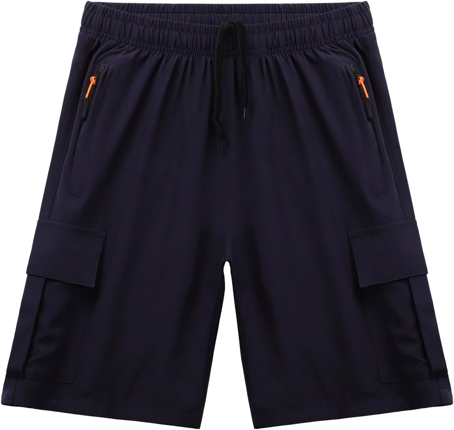 Boys Cargo Shorts Kids Youth Lightweight Quick Dry Athletic Shorts with Multi Pocket for Camping, Hiking