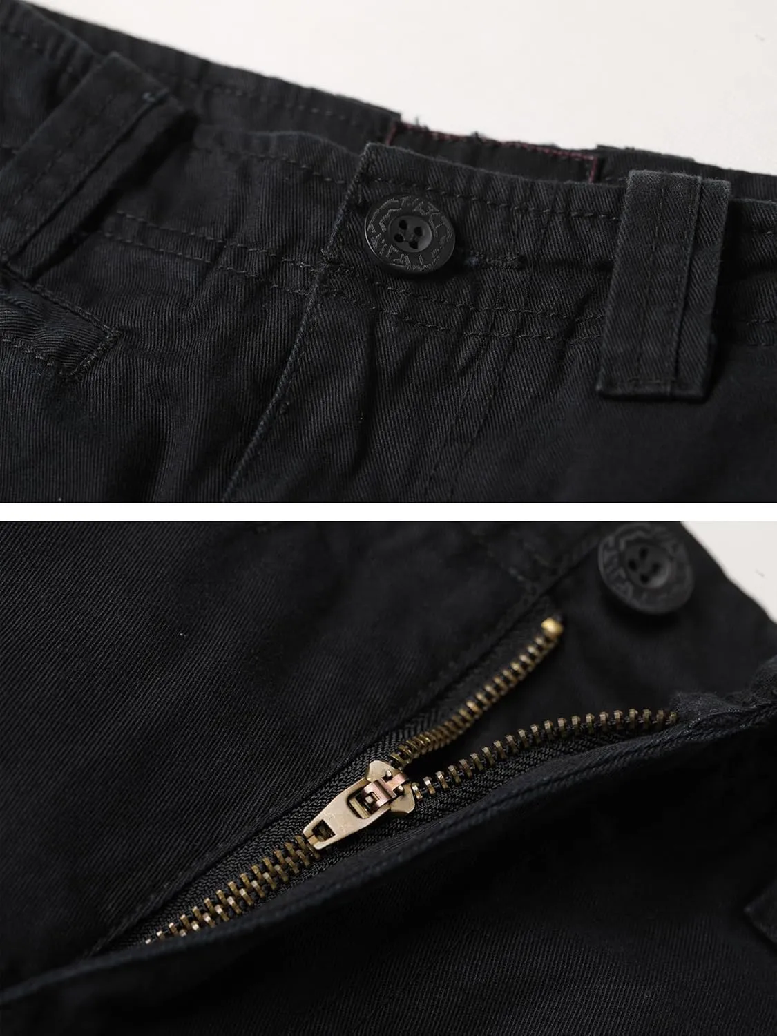Camo Cargo Shorts for Men Cotton Casual Wild Outdoor Work Relaxed Fit Shorts with Multi-Pockets