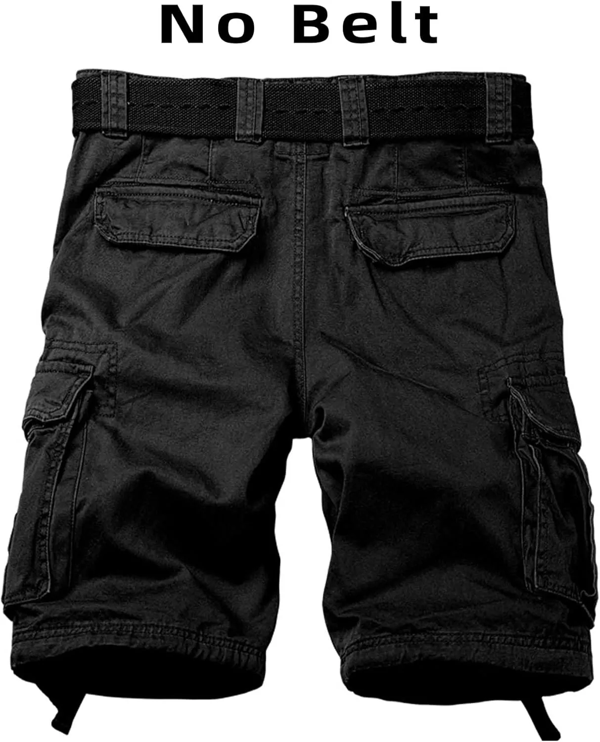 Camo Cargo Shorts for Men Cotton Casual Wild Outdoor Work Relaxed Fit Shorts with Multi-Pockets
