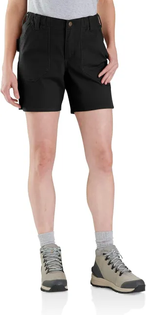 Carhartt Women's Rugged Flex Relaxed Fit Canvas Work Short