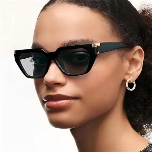 Cat Eye Retro Sunglasses Men Vintage Sun Glasses Women Gradient Shades Uv400 Eyewear
