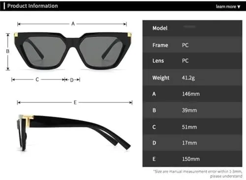 Cat Eye Retro Sunglasses Men Vintage Sun Glasses Women Gradient Shades Uv400 Eyewear