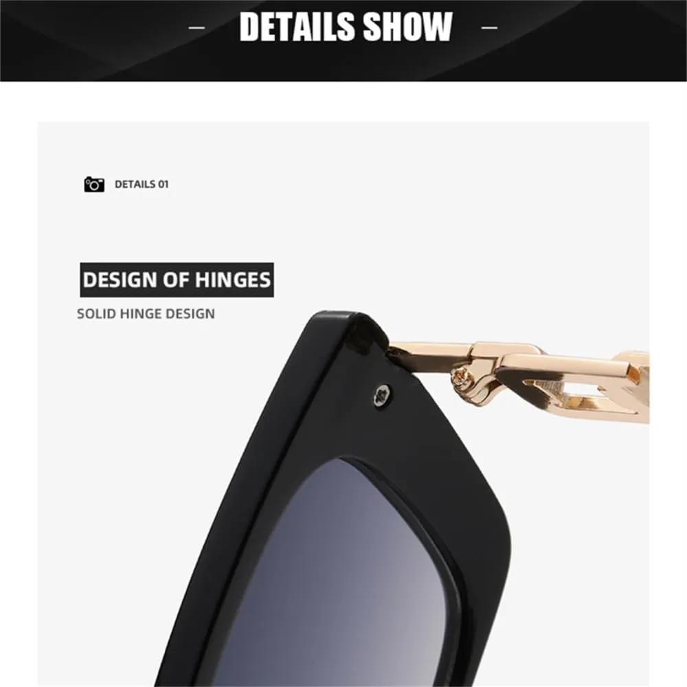 Cat Eye Sunglasses For Women Men Female Sun Glasses Vintage Shades UV400 Eyeglasses
