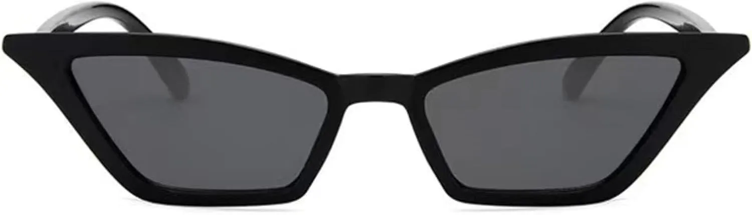 Cat Eye Sunglasses Women Black Eyewear Glasses Fashion Retro Driving Uv400 Sunglasses
