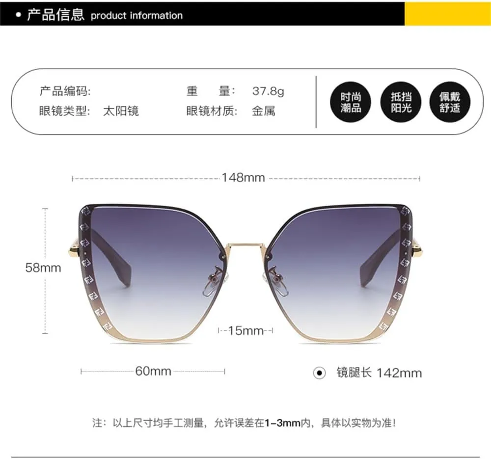 Cat Eye Sunglasses Women Sun Glasses Vintage Small Frame Eyewear Ladies UV400