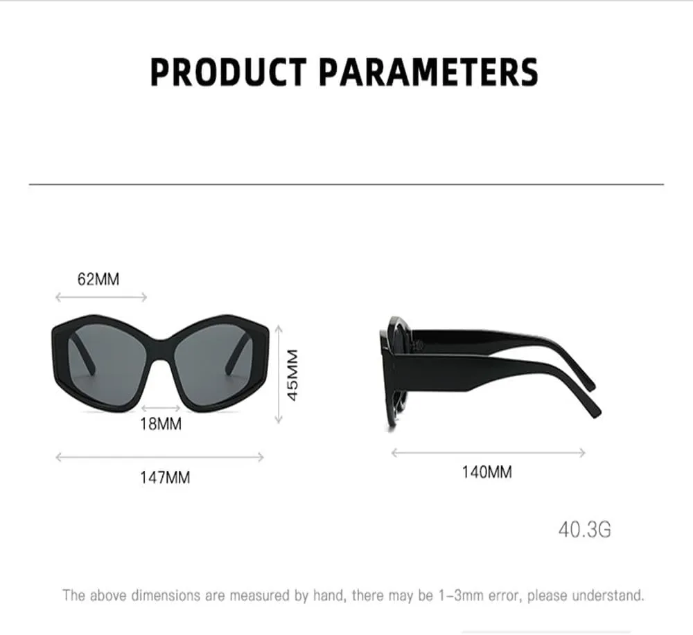 Cat Eye Sunglasses Women Vintage Fashion Shades Luxury Female Sun Glasses UV400 Eyewear