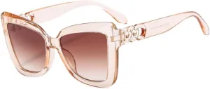 Cat Eye Sunglasses Women Vintage Oversize Mirror Sun Glasses Female Big Frames Eyeglasses