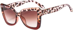 Cat Eye Sunglasses Women Vintage Oversize Mirror Sun Glasses Female Big Frames Eyeglasses