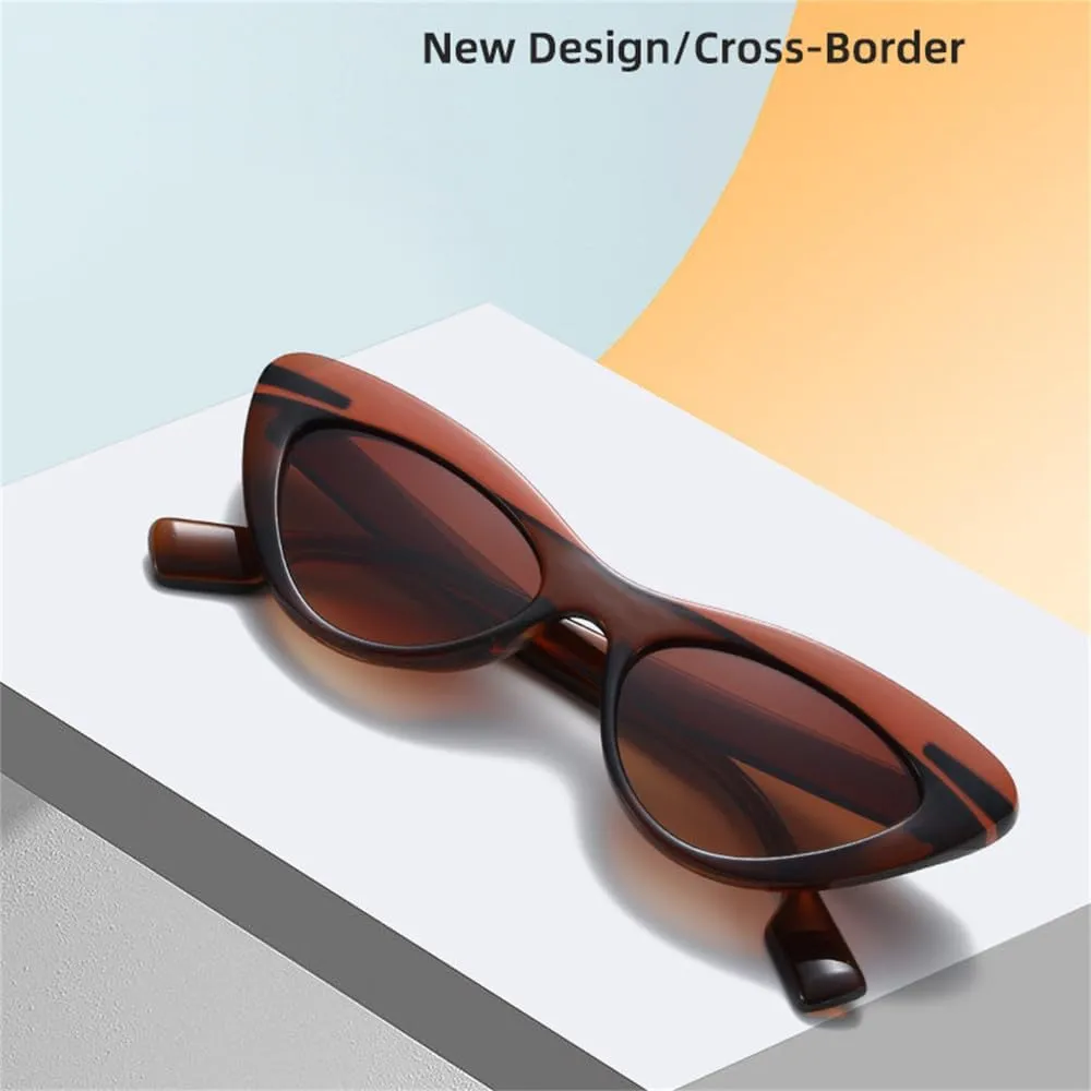 Cat Eye Sunglasses Women Vintage Shades Sun Glasses UV400 Eyewear