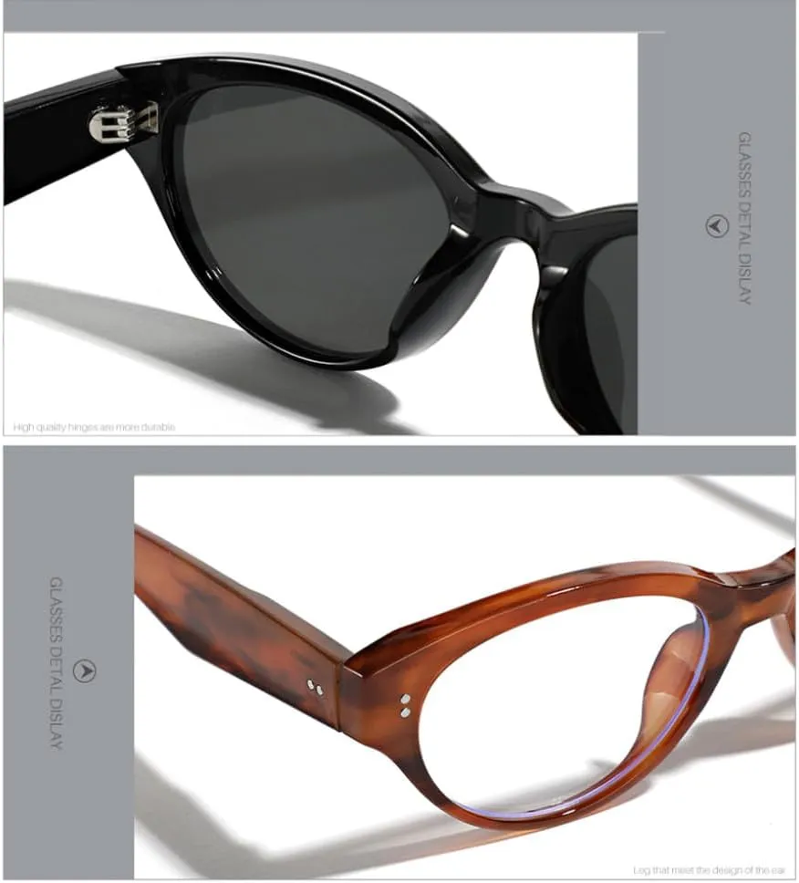 Cat Eye Womens Sunglasses Retro Vintage Eyeglasses Frame