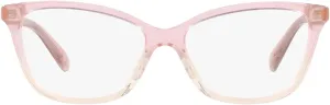 Coach Women's Hc6206u Universal Fit Cat Eye Prescription Eyewear Frames
