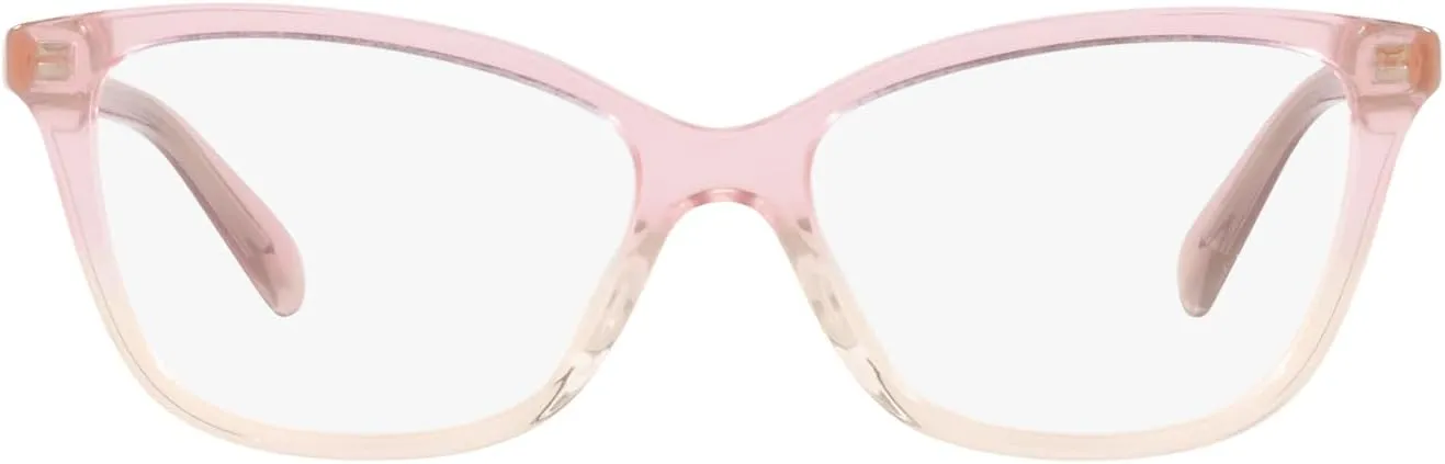 Coach Women's Hc6206u Universal Fit Cat Eye Prescription Eyewear Frames