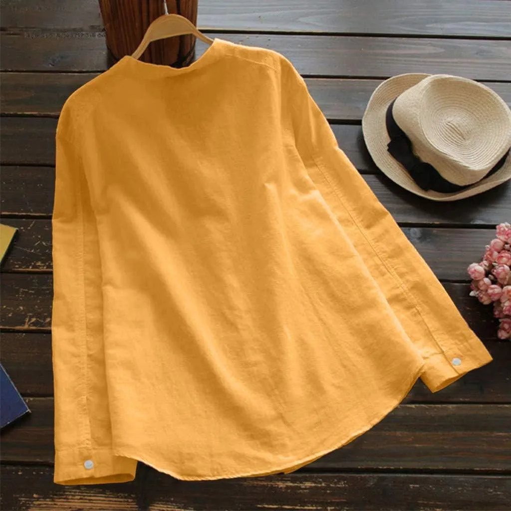 Cover Ups for Swimwear Women 2025 Rolled Cuffed Short Sleeve Blouse Ladies Casual V Neck Shirts Beach Cotton Tops