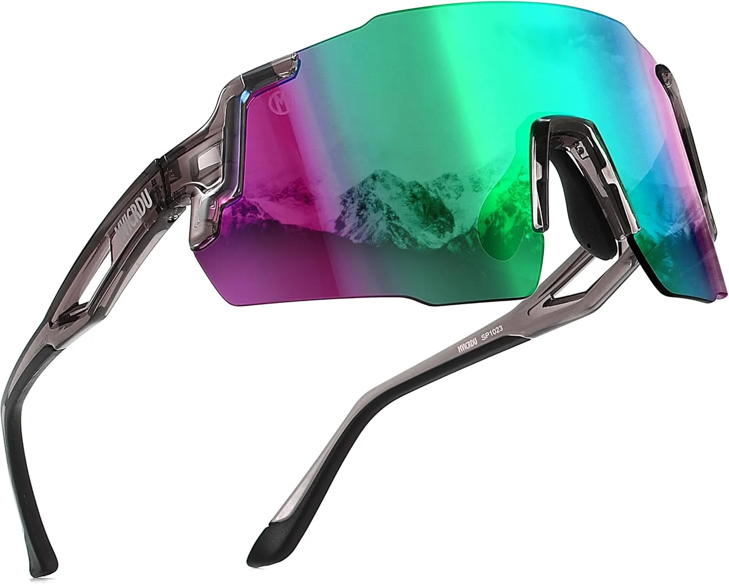 Cycling Glasses for Men Women, UV400 Protection, TR90 Frame, Sport Sunglasses for Running Driving Bicycle MTB Riding