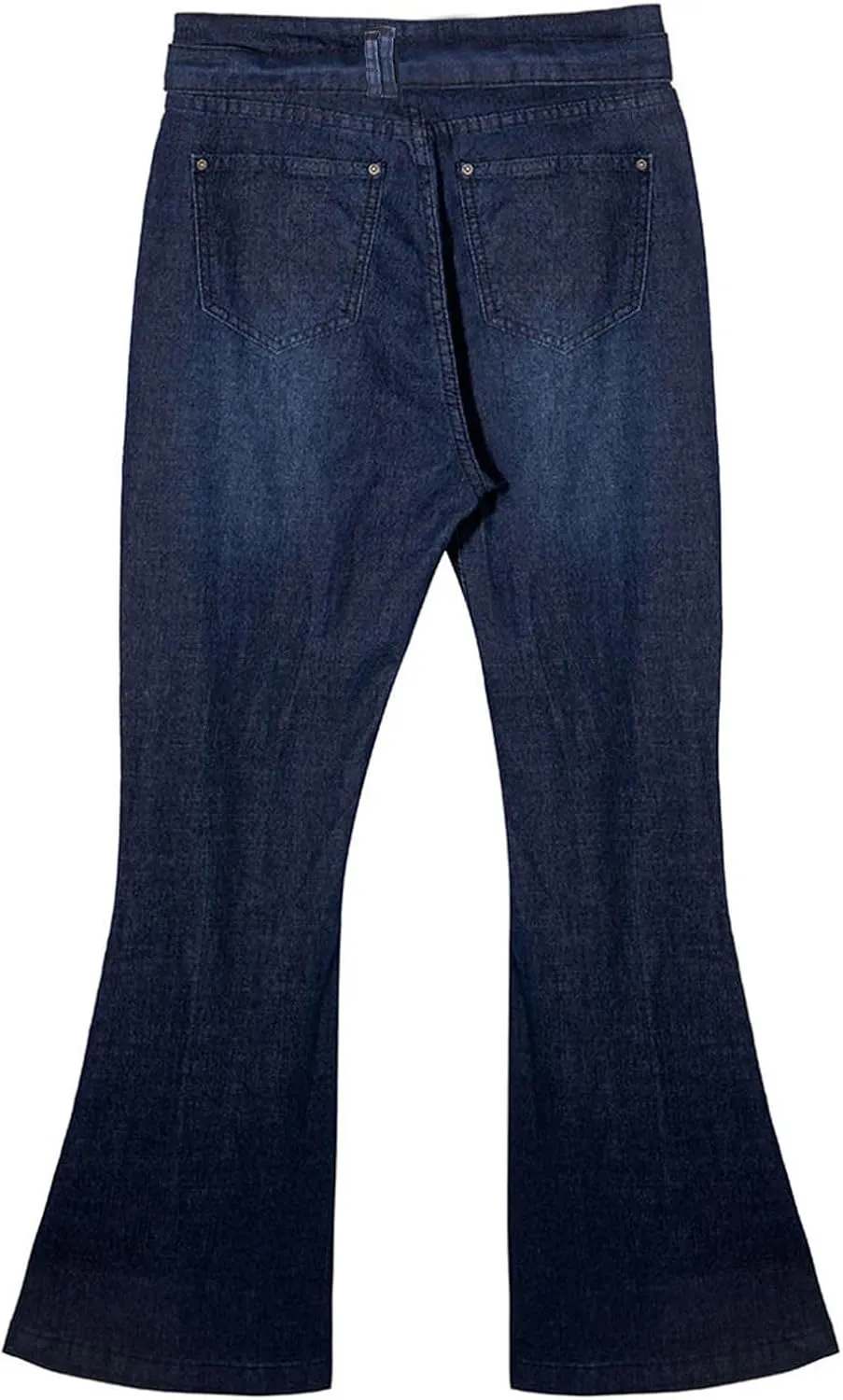 DDAPJ pyju High Waisted Bell Bottom Jeans for Women Belted Flare Jeans Stretch Wide Leg Jeans Denim Pants Casual Long Pants
