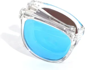 Easy Carry Polarized Mini Folding Sunglasses for Women Men Portable Pocket Lightweight Sun Glasses