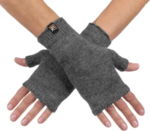 Evolution Knitwear Alpaca Knit Fingerless Mittens - Super Soft Baby Alpaca - Made in the USA - Small