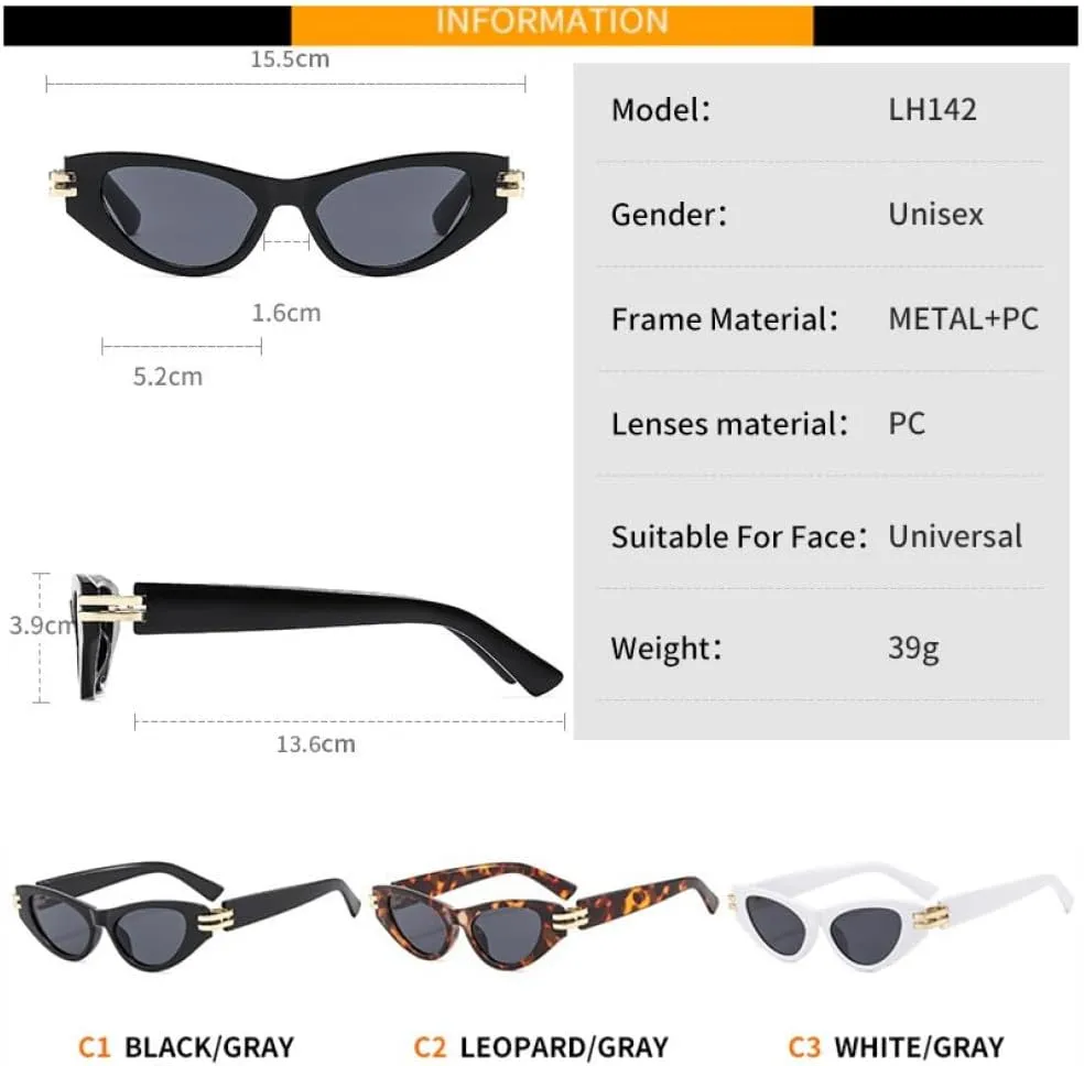 Fashion Green Cat Eye Women Sunglasses For Men Vintage Luxury Modern Female Sun Glasses Shades UV400 Eyeglasses