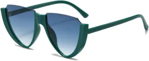 Fashion Half Frame Sunglasses Men For Women Luxury Vintage Outdoors Travel Drive Trending Shades UV400