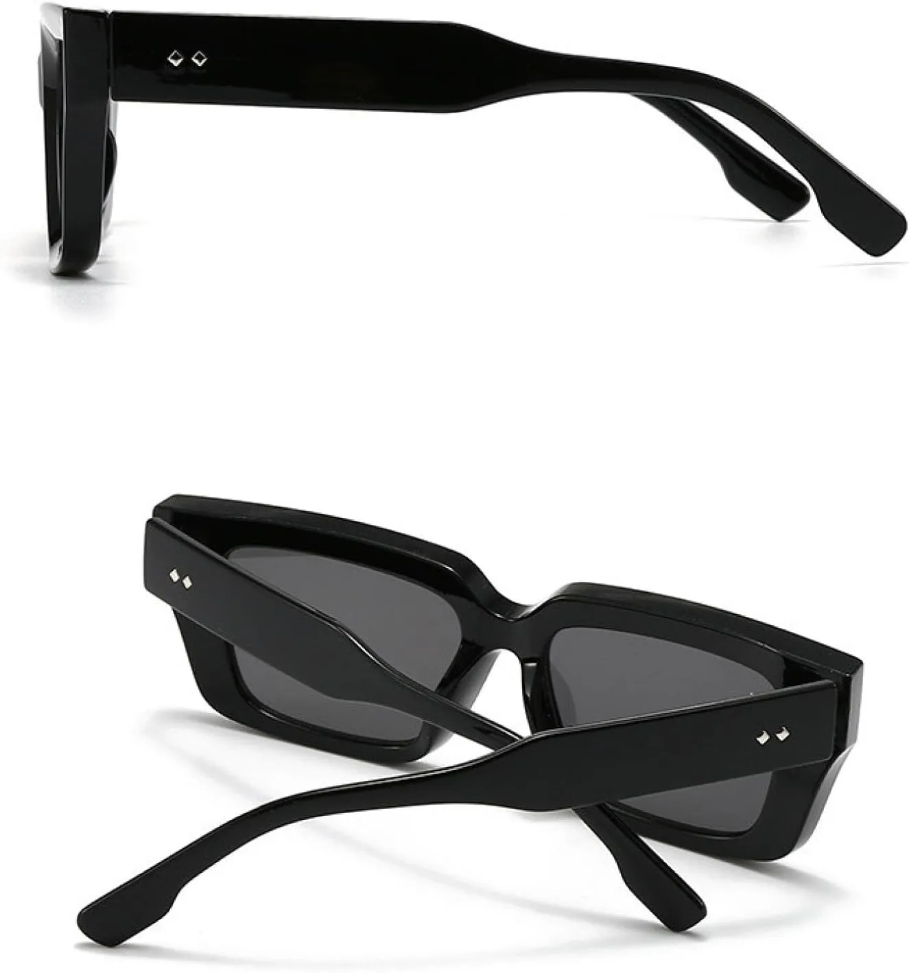 Fashion Rivet Sunglasses Retro Outdoors Women Casual Shopping