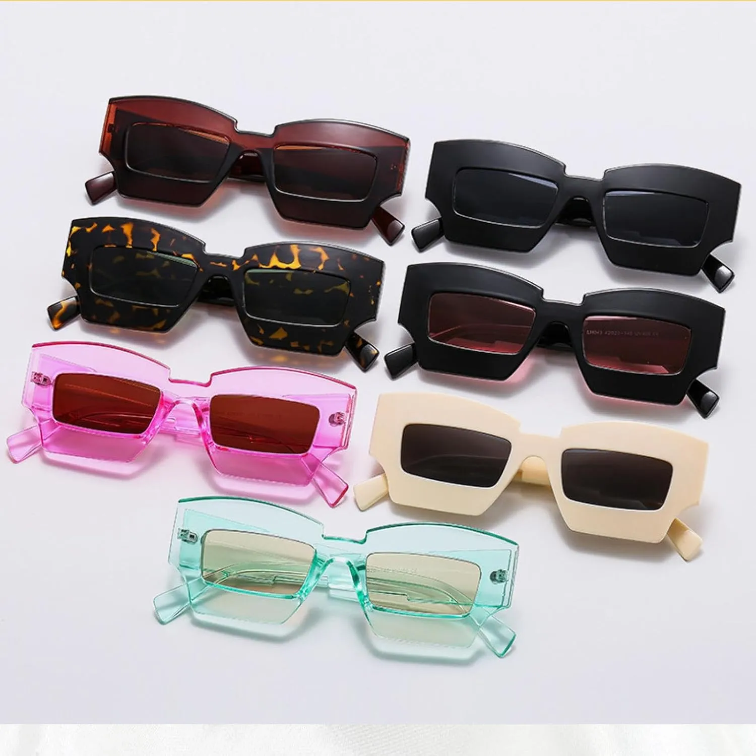 Fashion Sunglasses for Women Men Vintage Punk Eyewear Trend Hip Hop Sun Glasses Uv400