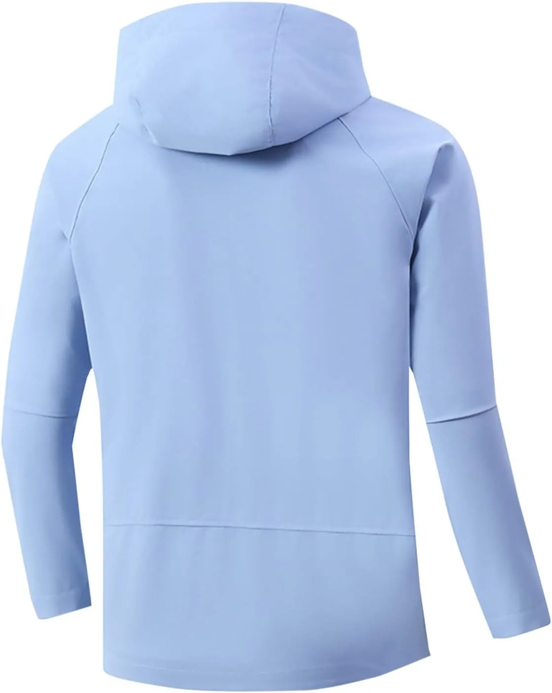 Finelylove Mens Rain Jacket,Windproof Lightweight Windbreaker Outdoor Softshell Rain Coat Mens Rain Jackets With Hood