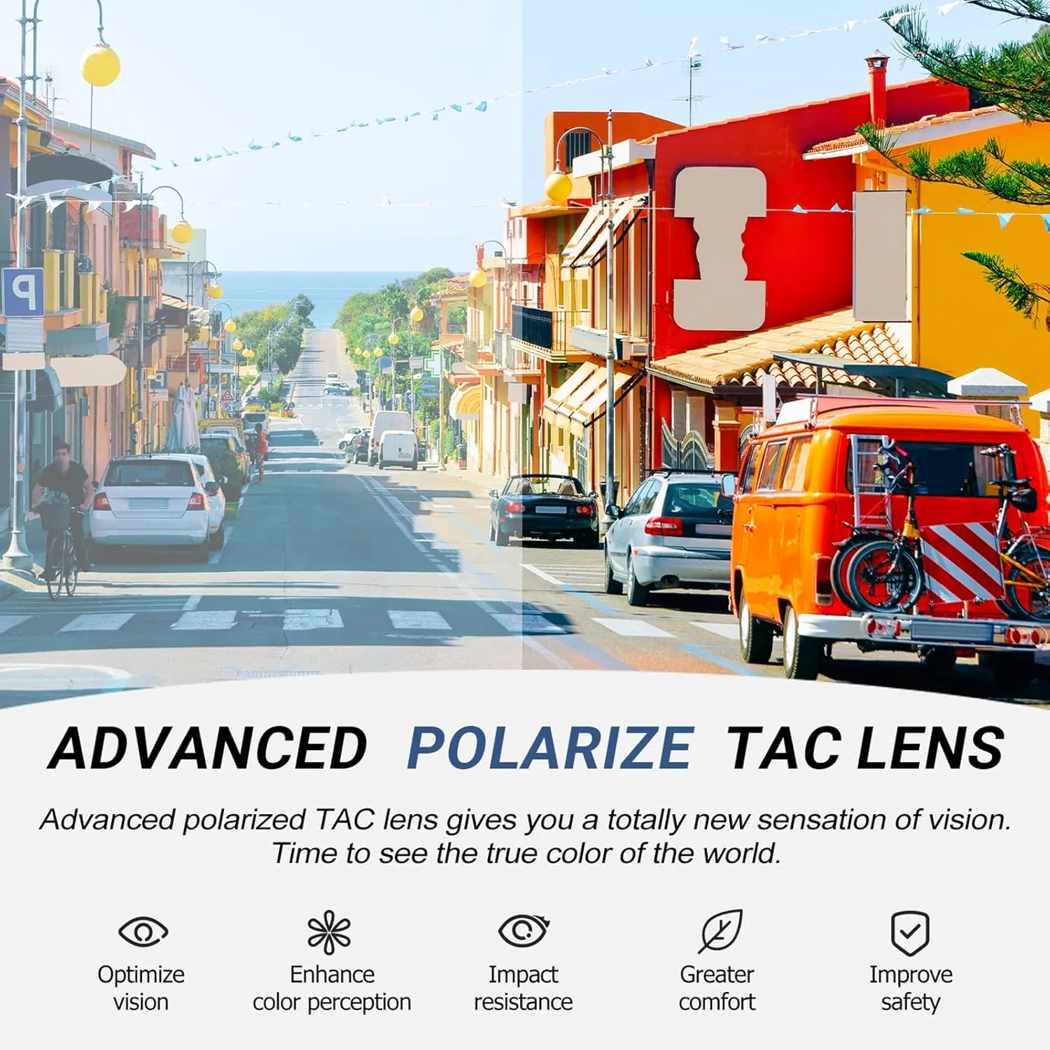 Fit Over Glasses Sunglasses for Men Women Polarized Wrap Around Sunglasses to Wear Over Glasses with UV Protection