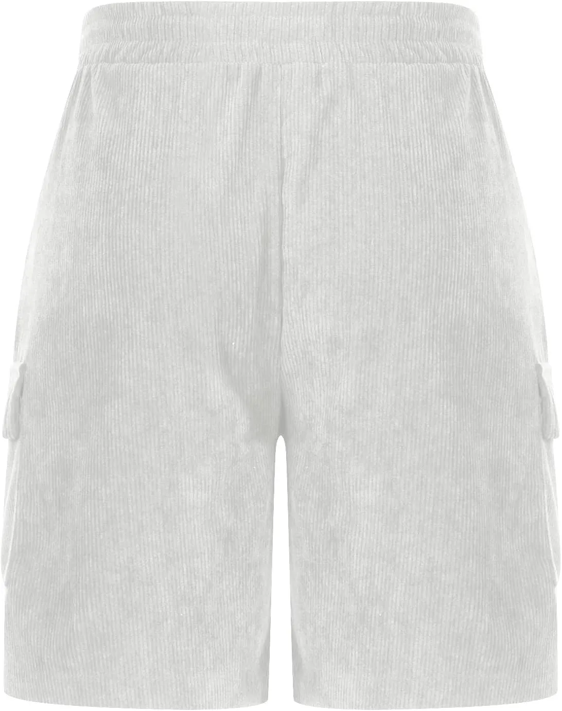 generic Men's Shorts Casual Summer Vacation Shorts Men Lounge Shorts Summer Spring Corduroy Shorts Relaxed Fit Elastic Waist