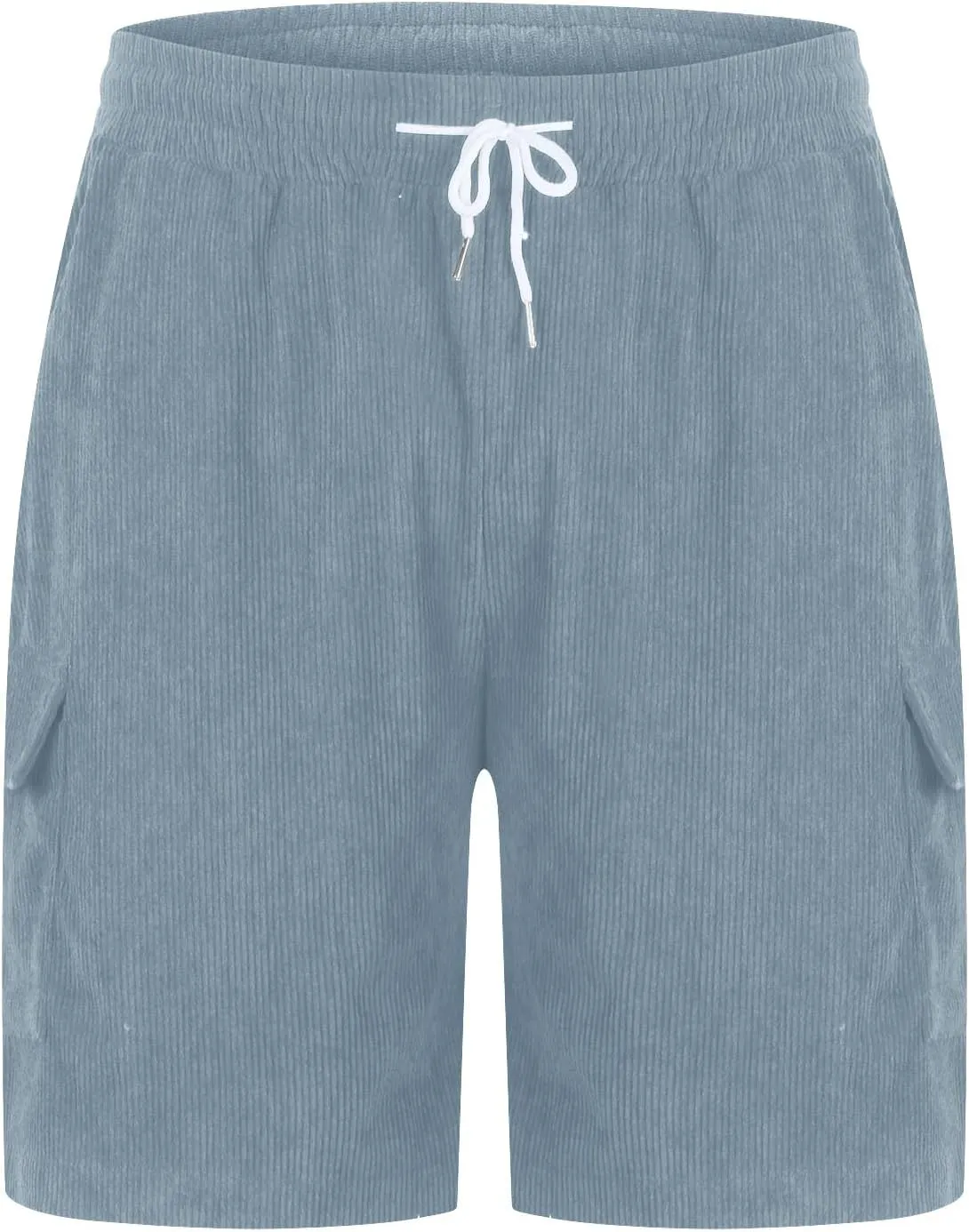 generic Men's Shorts Casual Summer Vacation Shorts Men Lounge Shorts Summer Spring Corduroy Shorts Relaxed Fit Elastic Waist
