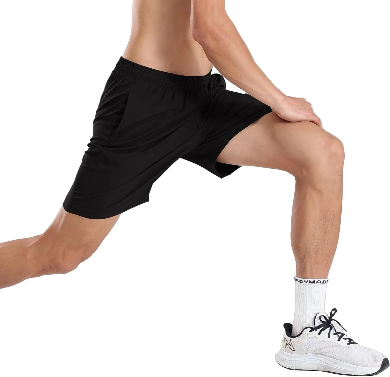 Gym Shorts for Men Comfortable Quick Dry and Relaxed Fit Sports Shorts with Pocket 2025 Summer