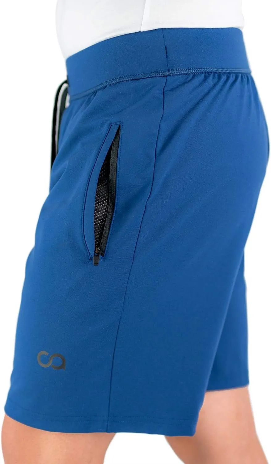 Gym Shorts for Men with Zipper Pockets, Men's Athletic Shorts for Workout and Running Hydrafit