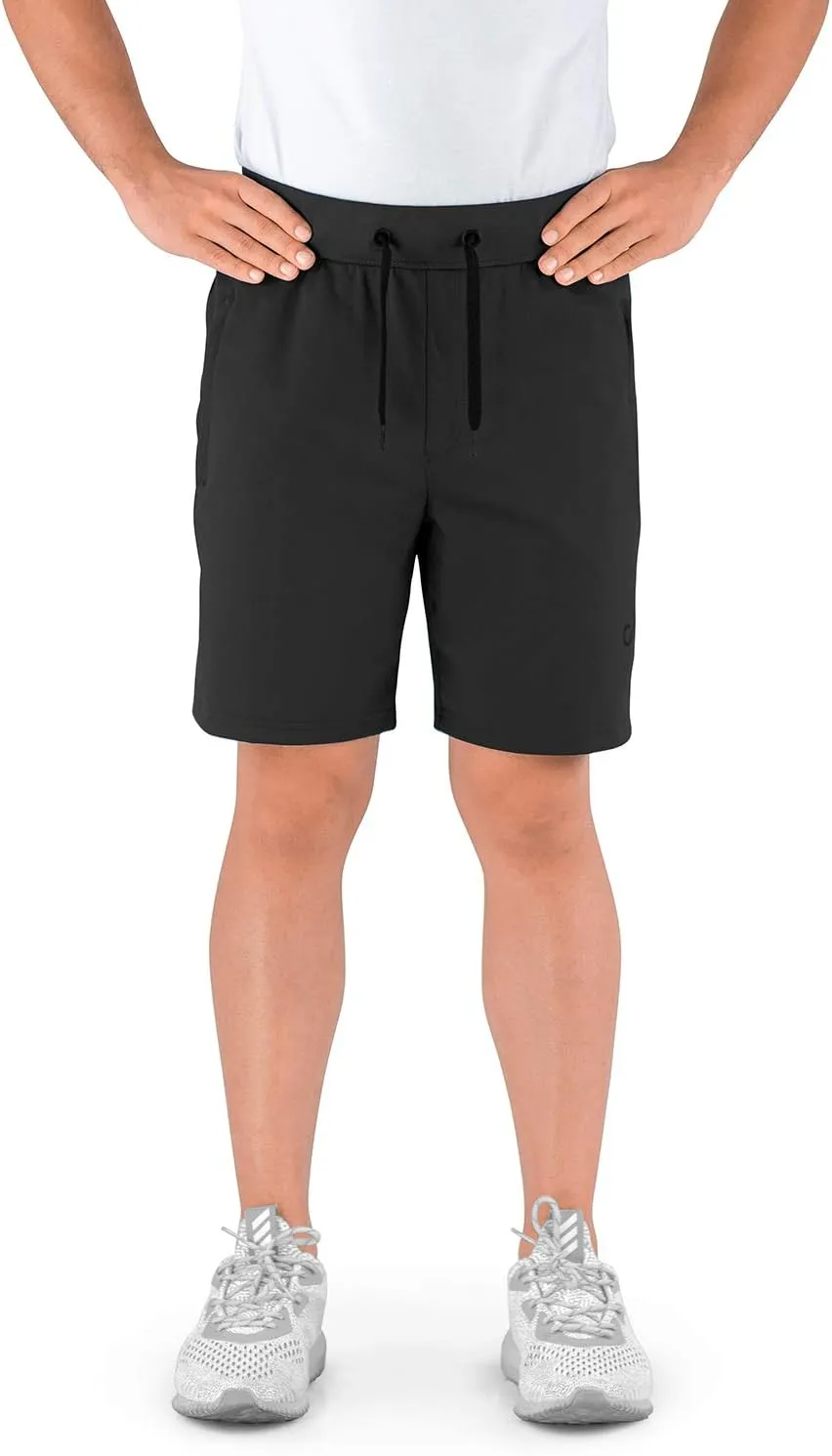 Gym Shorts for Men with Zipper Pockets, Men's Athletic Shorts for Workout and Running Hydrafit