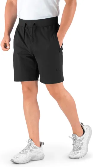 Gym Shorts for Men with Zipper Pockets, Men's Athletic Shorts for Workout and Running Hydrafit