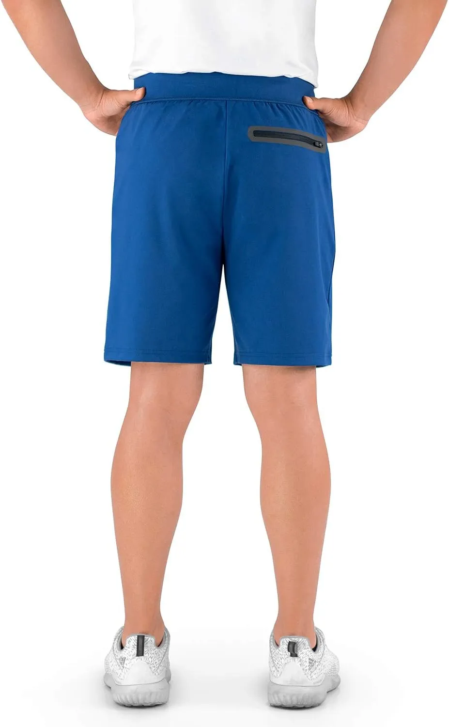 Gym Shorts for Men with Zipper Pockets, Men's Athletic Shorts for Workout and Running Hydrafit